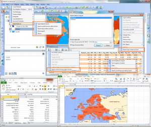 MapInfo Excel